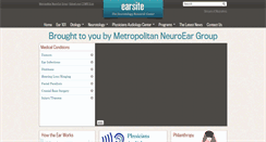 Desktop Screenshot of earsite.com